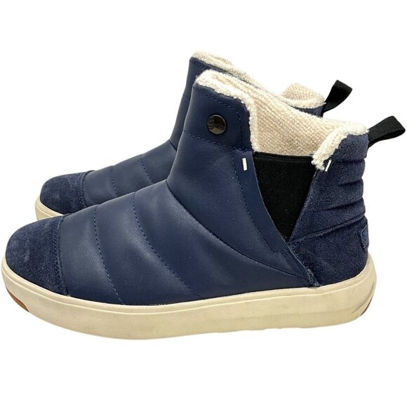 Stio Colter Boots US Size 7 Blue Ankle Leather Utility Women's Weatherproof - Picture 6 of 13